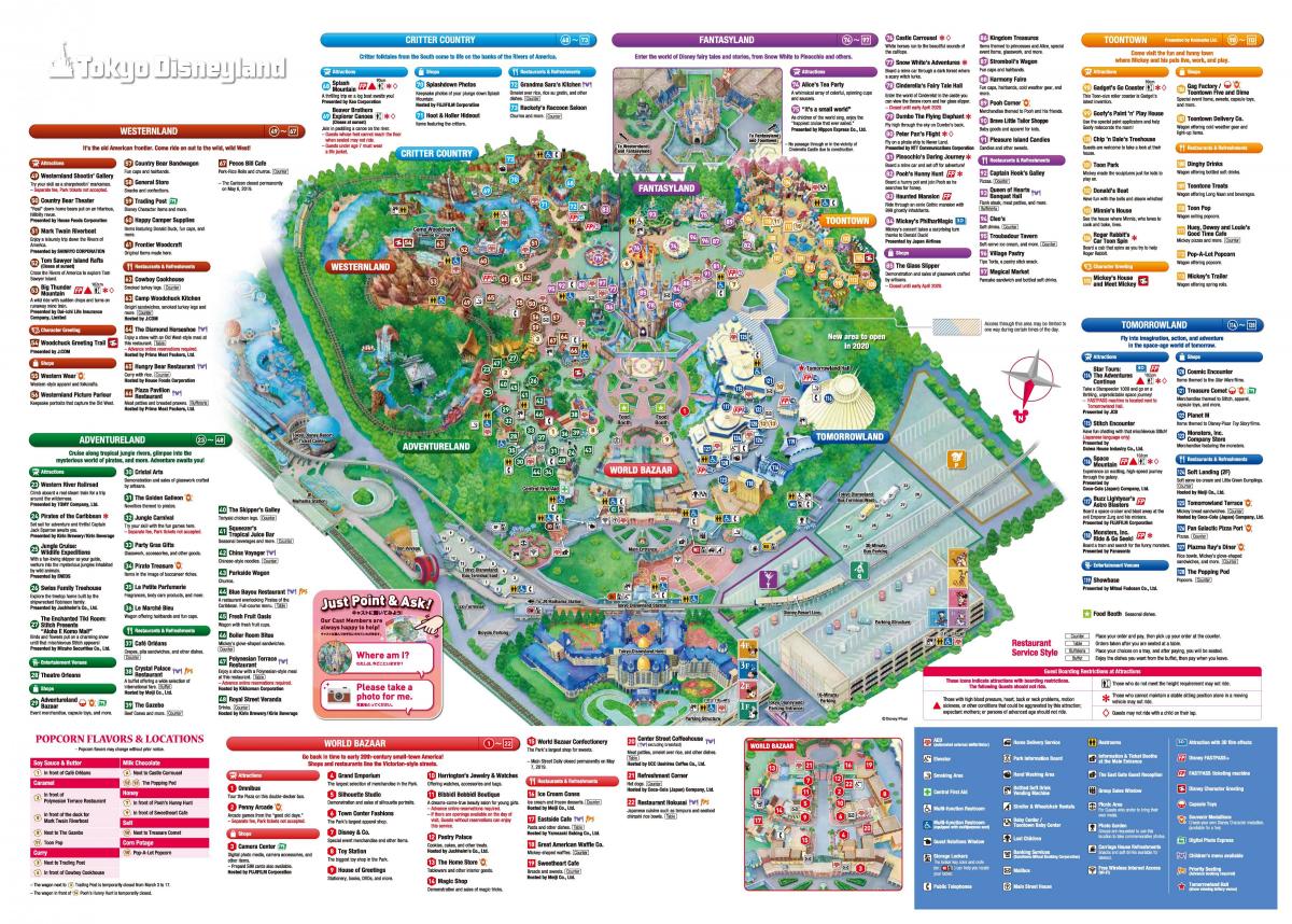 Disney mapu