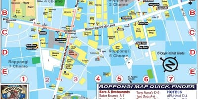 Mapa roppongi