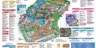 Disneysea mapě