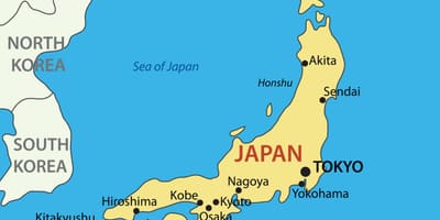 Tokyo mapa umístění